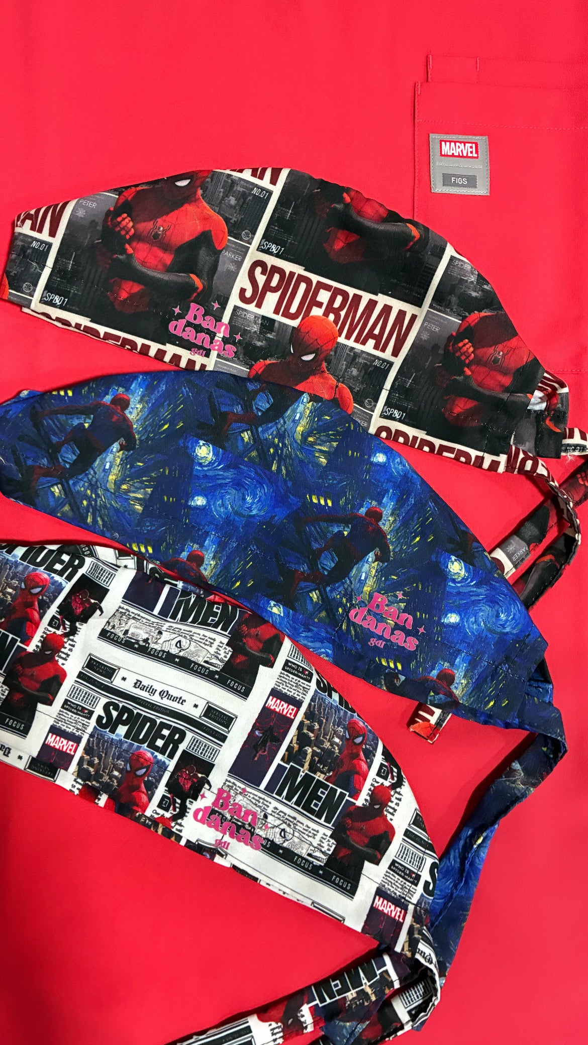 Gorrito Spiderman x Noche Estrellada