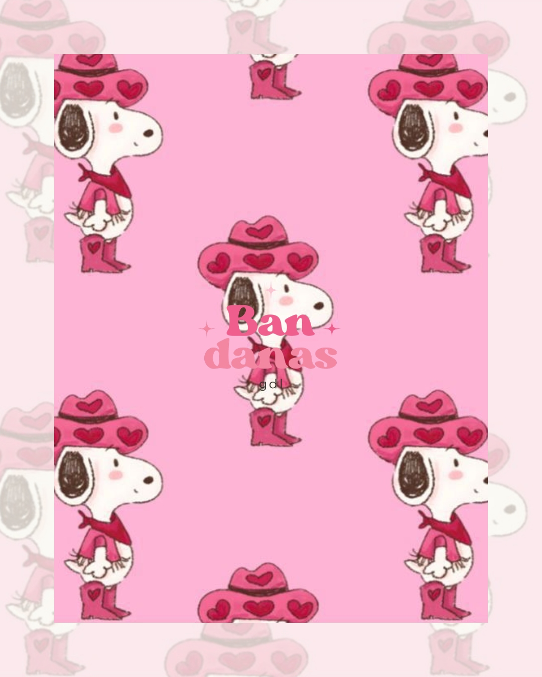 Bandana Snoopy Vaquero