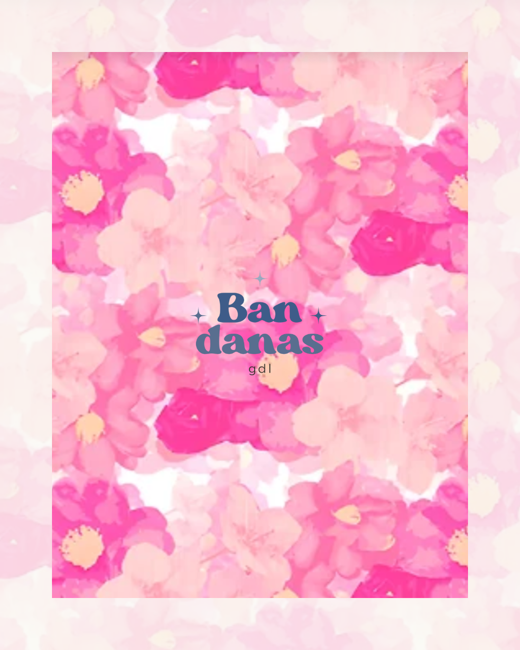 Bandana Pinky Flower