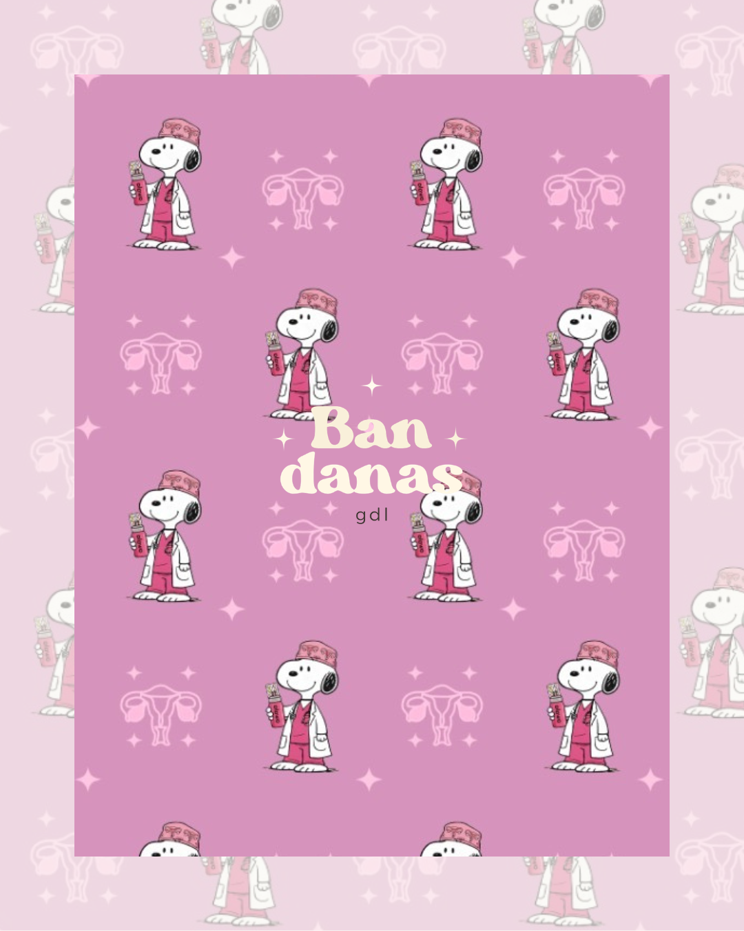 Bandana Snoopy Gine