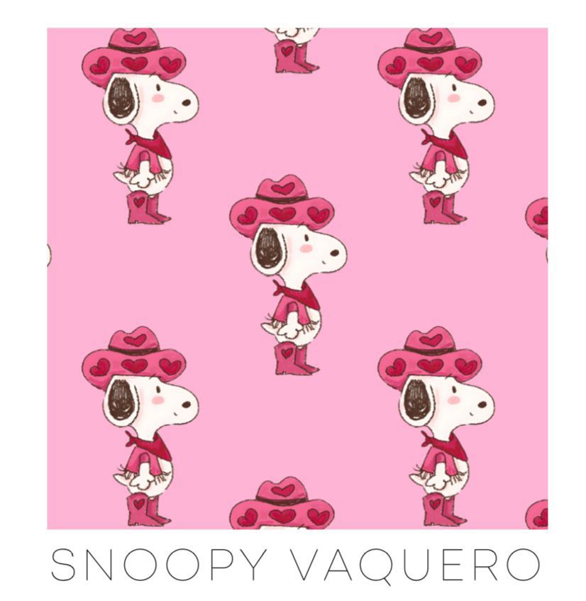 Gorro quirúrgico - Snoopy vaquero